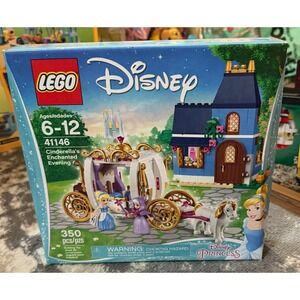 Lego Disney Princess Cinderella's Enchanted Evening Building Set (NWT) 41146